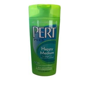 Pert Plus Happy Medium 2 in 1 Shampoo plus Conditioner 13.5oz, normal hair